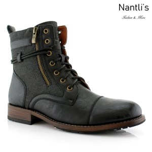 Botas para Hombre PF-KANYE Black Mayoreo Wholesale Men's Fashion Boots Nantlis