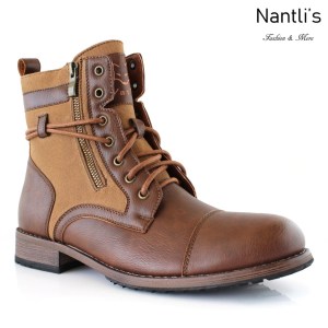 Botas para Hombre PF-KANYE Dark Brown Mayoreo Wholesale Men's Fashion Boots Nantlis