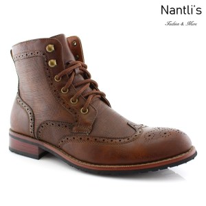 Botas para Hombre PF-LARRY Brown Mayoreo Wholesale Men's Fashion Boots Nantlis