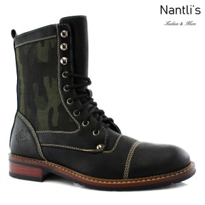 Botas para Hombre PF-MILTON Black Mayoreo Wholesale Men's Fashion Boots Nantlis