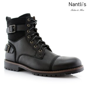 Botas para Hombre PF-PATRICK Black Mayoreo Wholesale Men's Fashion Boots Nantlis