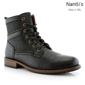Botas para Hombre PF-ROY Black Mayoreo Wholesale Men's Fashion Boots Nantlis