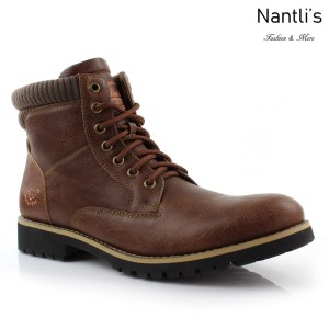Botas para Hombre PF-XANDER Brown Mayoreo Wholesale Men's Fashion Boots Nantlis