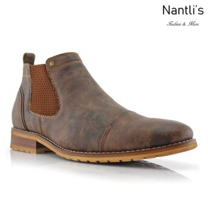 Botines para Hombre FA-STERLING Brown Mayoreo Wholesale Men's Fashion Chelsea Boots Nantlis