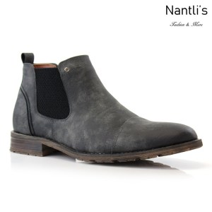 Botines para Hombre FA-STERLING Charcoal Mayoreo Wholesale Men's Fashion Chelsea Boots Nantlis