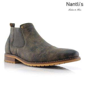 Botines para Hombre FA-STERLING Grey Mayoreo Wholesale Men's Fashion Chelsea Boots Nantlis