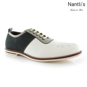 Zapatos para Hombre FA-ADRIAN White Mayoreo Wholesale Men's Fashion Shoes Nantlis