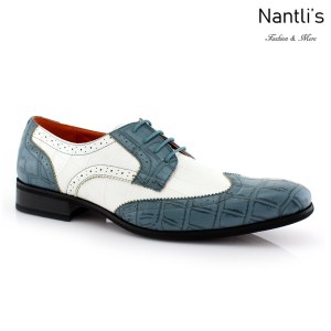 Zapatos para Hombre FA-CARL Blue Mayoreo Wholesale Men's Fashion Shoes Nantlis