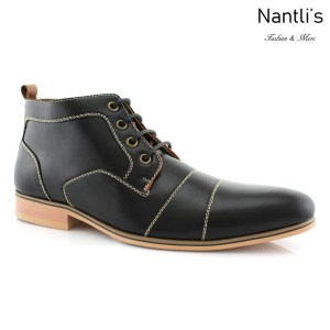 Zapatos para Hombre FA-HUGH Black Mayoreo Wholesale Men's Fashion Shoes Chukka Boots Nantlis