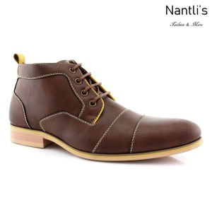 Zapatos para Hombre FA-HUGH Dark Brown Mayoreo Wholesale Men's Fashion Shoes Chukka Boots Nantlis