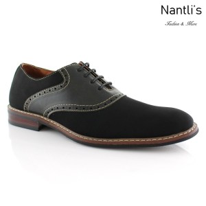 Zapatos para Hombre FA-JORDAN Black Mayoreo Wholesale Men's Fashion Shoes Nantlis