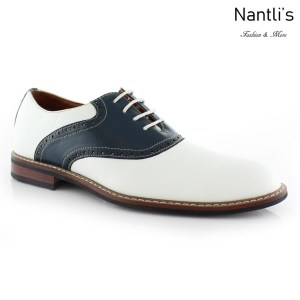Zapatos para Hombre FA-JORDAN White-Blue Mayoreo Wholesale Men's Fashion Shoes Nantlis