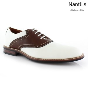 Zapatos para Hombre FA-JORDAN White-Brown Mayoreo Wholesale Men's Fashion Shoes Nantlis