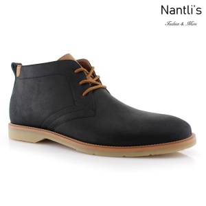 Zapatos para Hombre FA-Marvin Black Mayoreo Wholesale Men's Fashion Shoes chukka Boots Nantlis