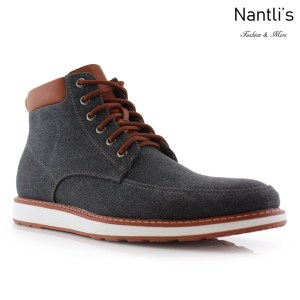 Zapatos para Hombre FA-MELVIN Black Mayoreo Wholesale Men's Fashion Shoes hi-top Sneakers Nantlis