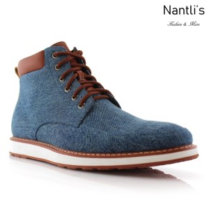 Zapatos para Hombre FA-MELVIN Blue Mayoreo Wholesale Men's Fashion Shoes hi-top Sneakers Nantlis
