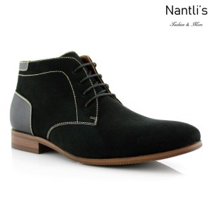 Zapatos para Hombre FA-RAYMOND Black Mayoreo Wholesale Men's Fashion Shoes Chukka Boots Nantlis
