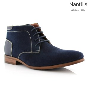 Zapatos para Hombre FA-RAYMOND Blue Mayoreo Wholesale Men's Fashion Shoes Chukka Boots Nantlis