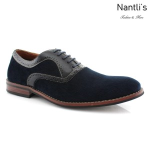 Zapatos para Hombre FA-ROBERT Blue Mayoreo Wholesale Men's Fashion Shoes Nantlis