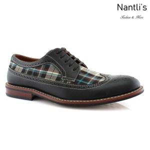 Zapatos para Hombre FA-RON Black Mayoreo Wholesale Men's Fashion Shoes Nantlis