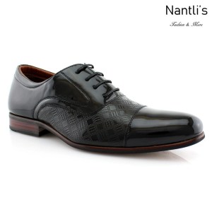 Zapatos para Hombre FA-SIMON Black 100 Mayoreo Wholesale Men's Fashion Shoes Nantlis