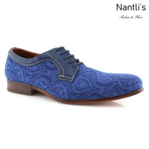 Zapatos para Hombre FA-WILLIAM Blue Mayoreo Wholesale Men's Fashion Shoes Nantlis