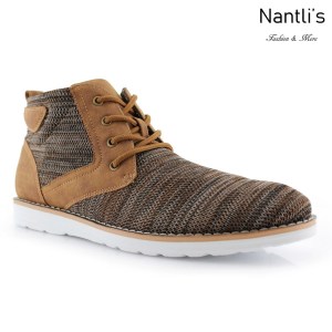 Zapatos para Hombre PF-BOHORT Brown Mayoreo Wholesale Men's Fashion Shoes Hi-top sneakers Nantlis