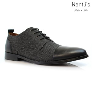 Zapatos para Hombre PF-CLIFFORD Black Mayoreo Wholesale Men's Fashion Shoes Nantlis