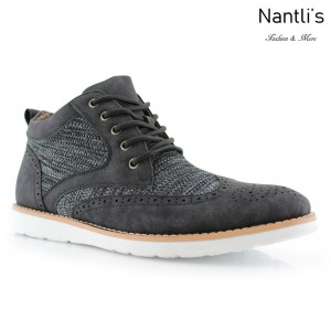 Zapatos para Hombre PF-COLBERT Black Mayoreo Wholesale Men's Fashion Shoes Hi-top sneakers Nantlis