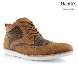 Zapatos para Hombre PF-COLBERT Brown Mayoreo Wholesale Men's Fashion Shoes Hi-top sneakers Nantlis