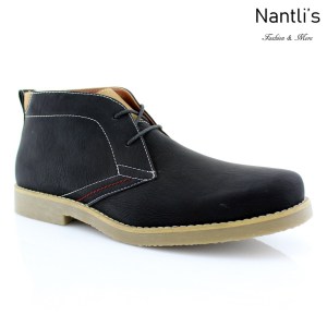 Zapatos para Hombre PF-ELLIOT Black Mayoreo Wholesale Men's Fashion Shoes Chukka Boots Nantlis