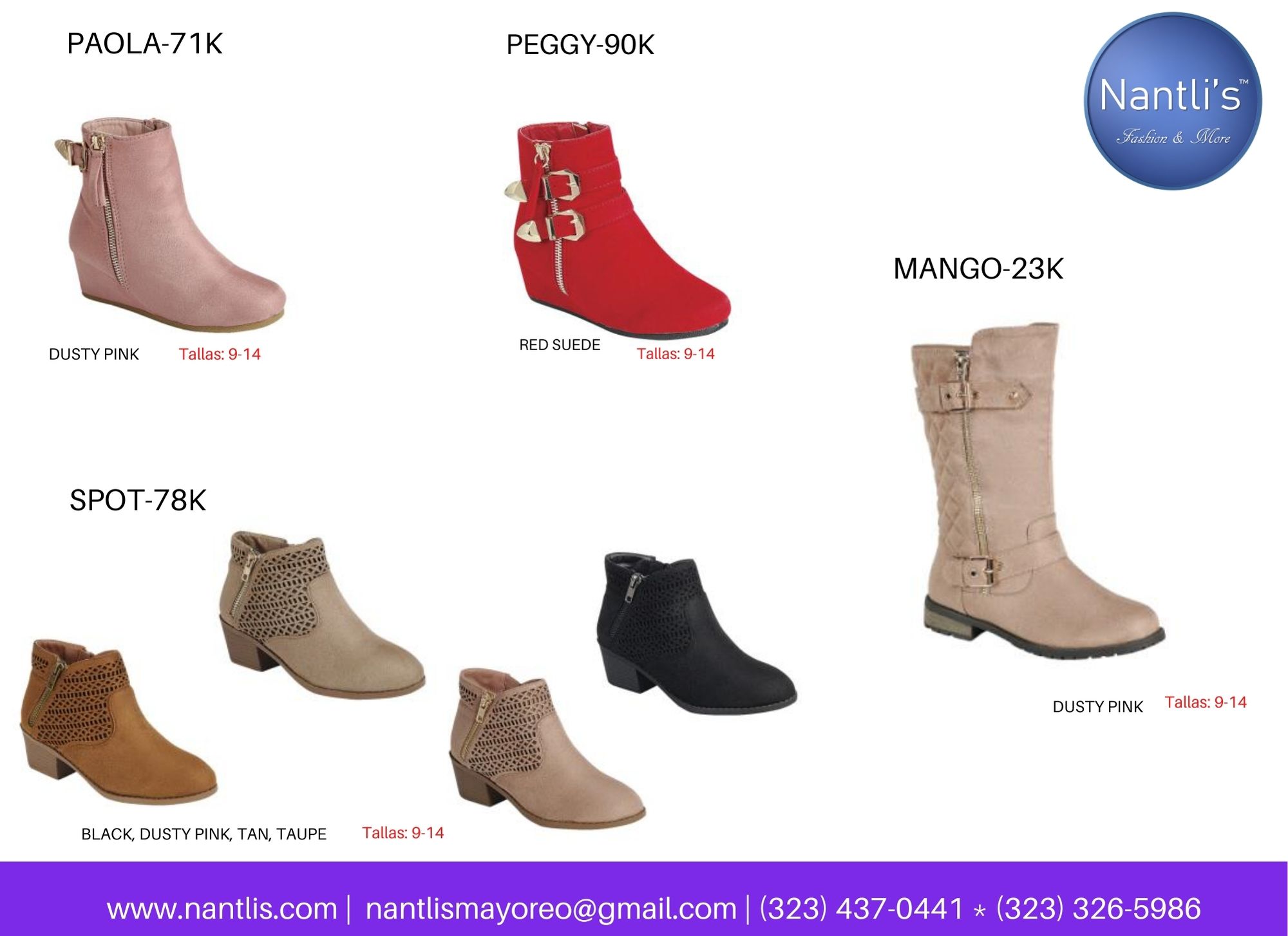 Catalogo Vol FL28 Tenis y Zapatos de ninas Mayoreo Wholesale girls shoes and tennis shoes for kids page 16