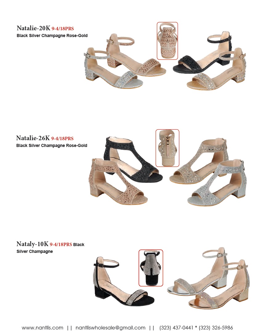 Nantlis Vol FL203 Zapatos de Fiesta ninas mayoreo Catalogo Wholesale little girls party shoes_Page_02