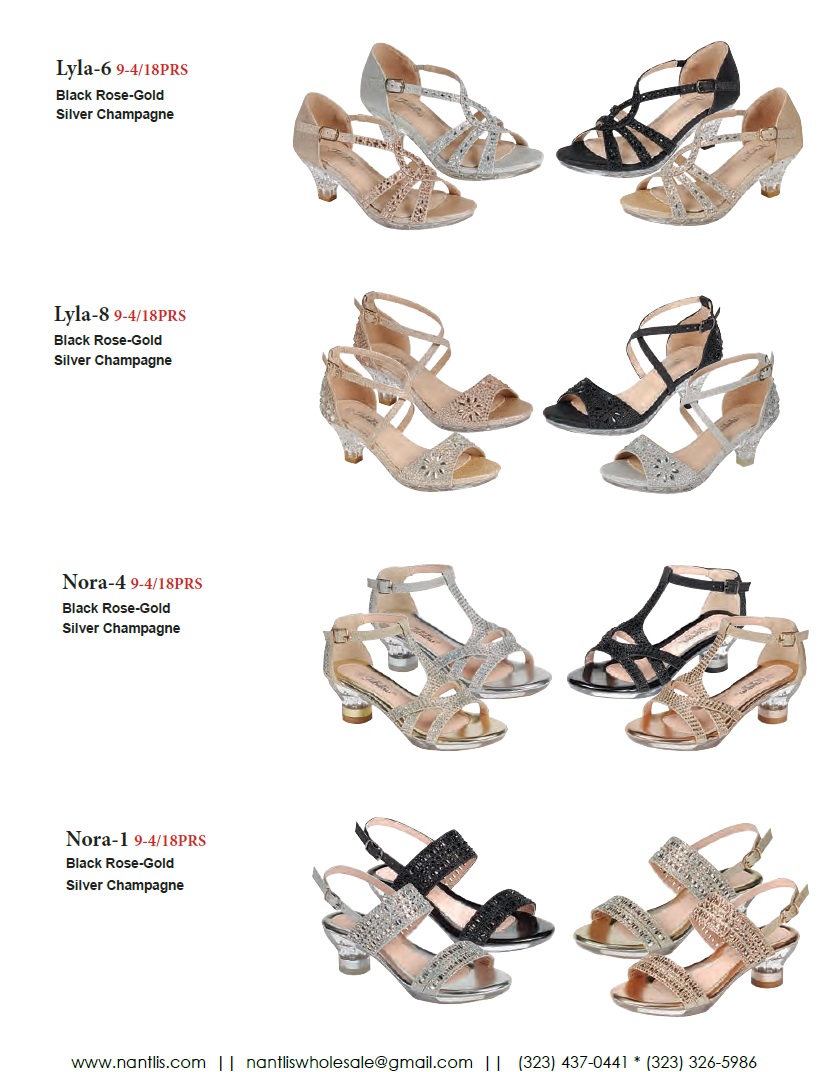 Nantlis Vol FL203 Zapatos de Fiesta ninas mayoreo Catalogo Wholesale little girls party shoes_Page_08