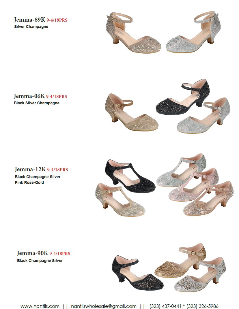 Nantlis Vol FL203 Zapatos de Fiesta ninas mayoreo Catalogo Wholesale little girls party shoes_Page_14