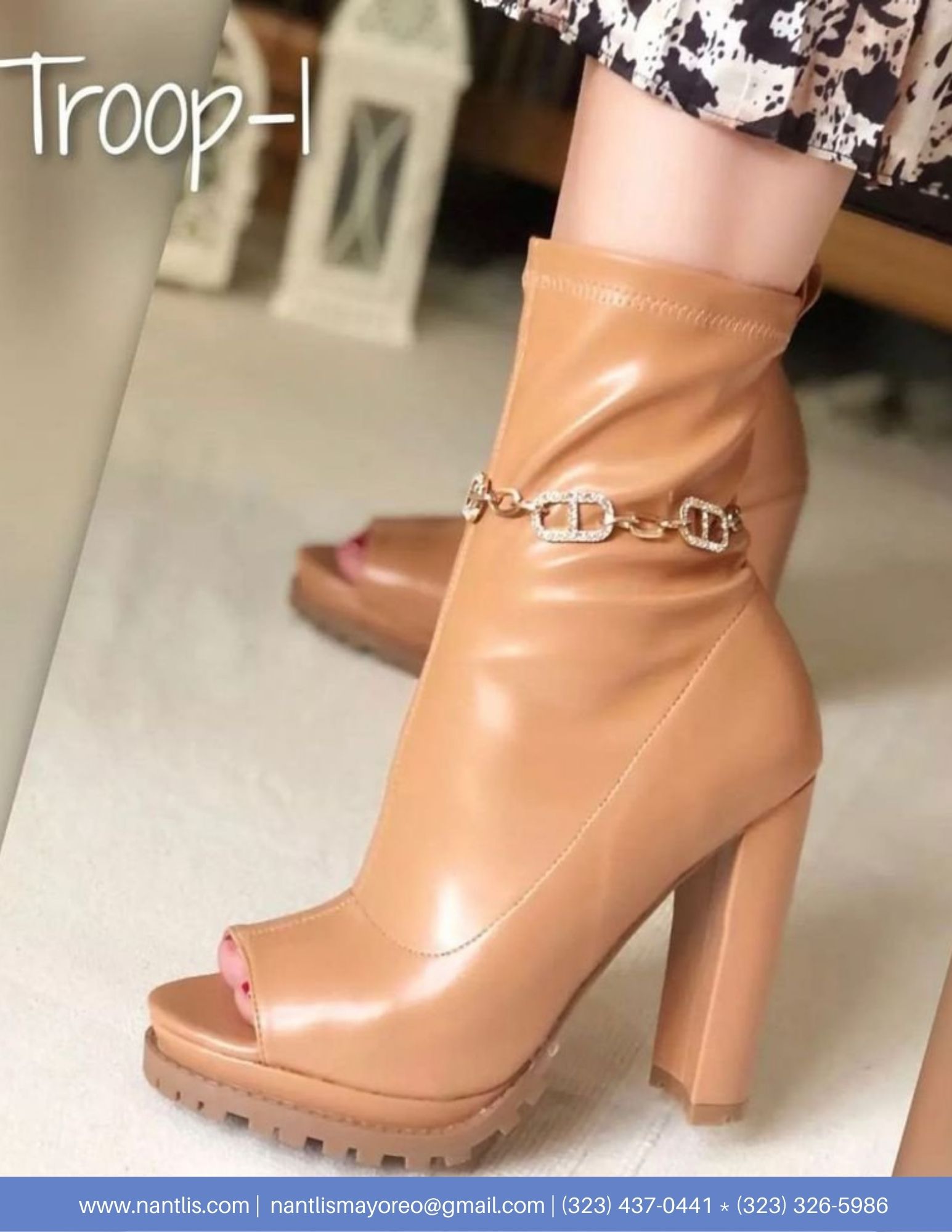 Nantlis Vol AN22 Botas Mujer mayoreo Catalogo Wholesale boots for women page 03