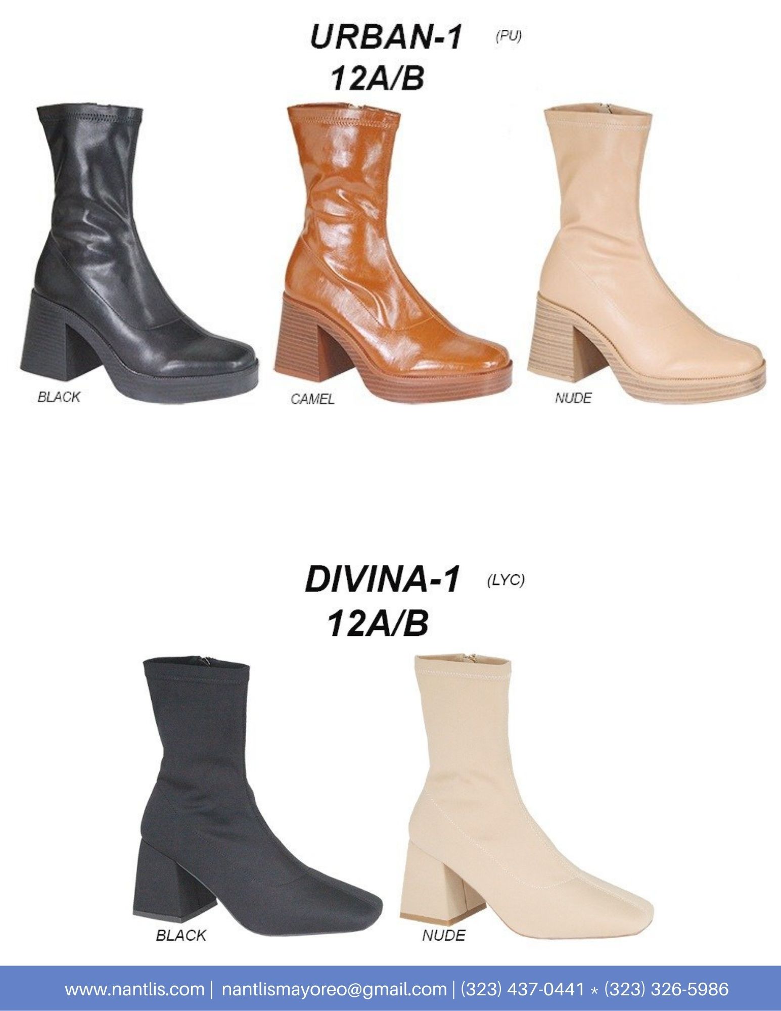 Nantlis Vol AN22 Botas Mujer mayoreo Catalogo Wholesale boots for women page 06