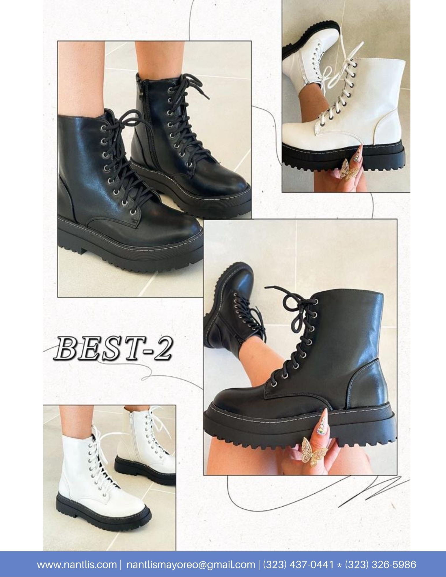 Nantlis Vol AN22 Botas Mujer mayoreo Catalogo Wholesale boots for women page 14