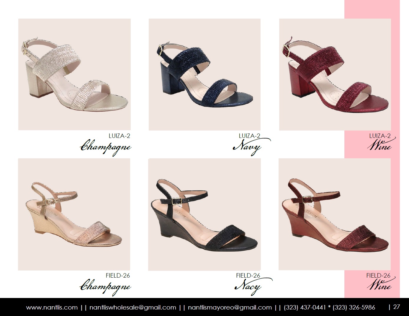 Nantlis Vol BL55 Zapatos de Mujer mayoreo Catalogo Wholesale womens Shoes_Page_27