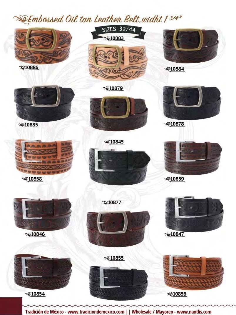 Nantlis Vol TM28 Zapatos Huaraches Cintos Carteras de piel Mayoreo Page 33