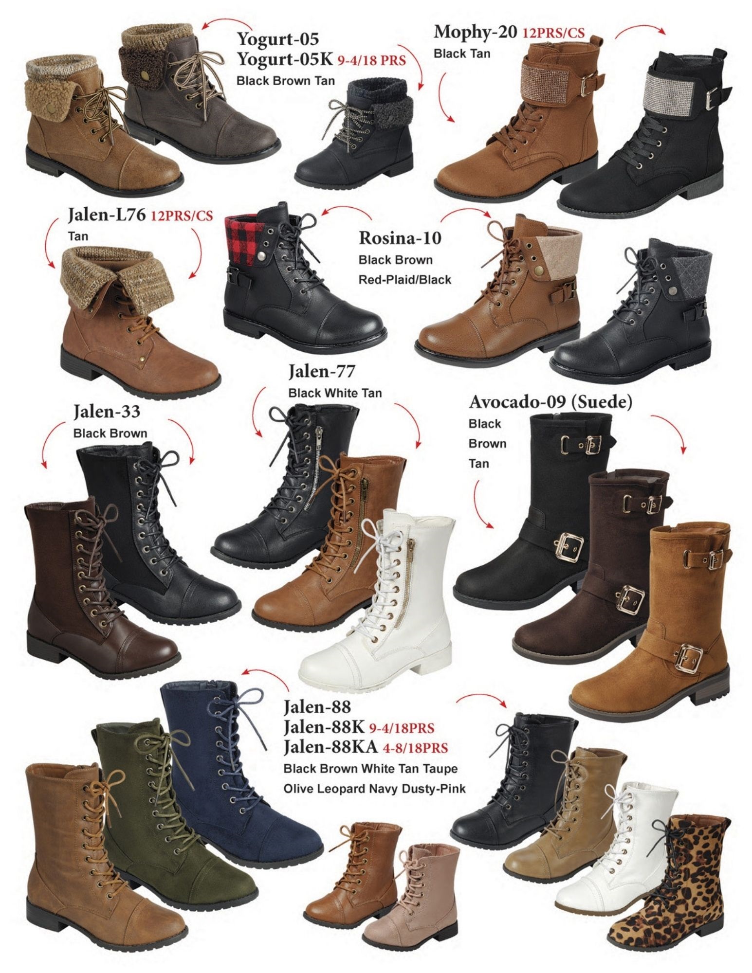 Nantlis Vol FL-211 Wholesale boots and booties botas y botines Mayoreo Nantlis_Page_02