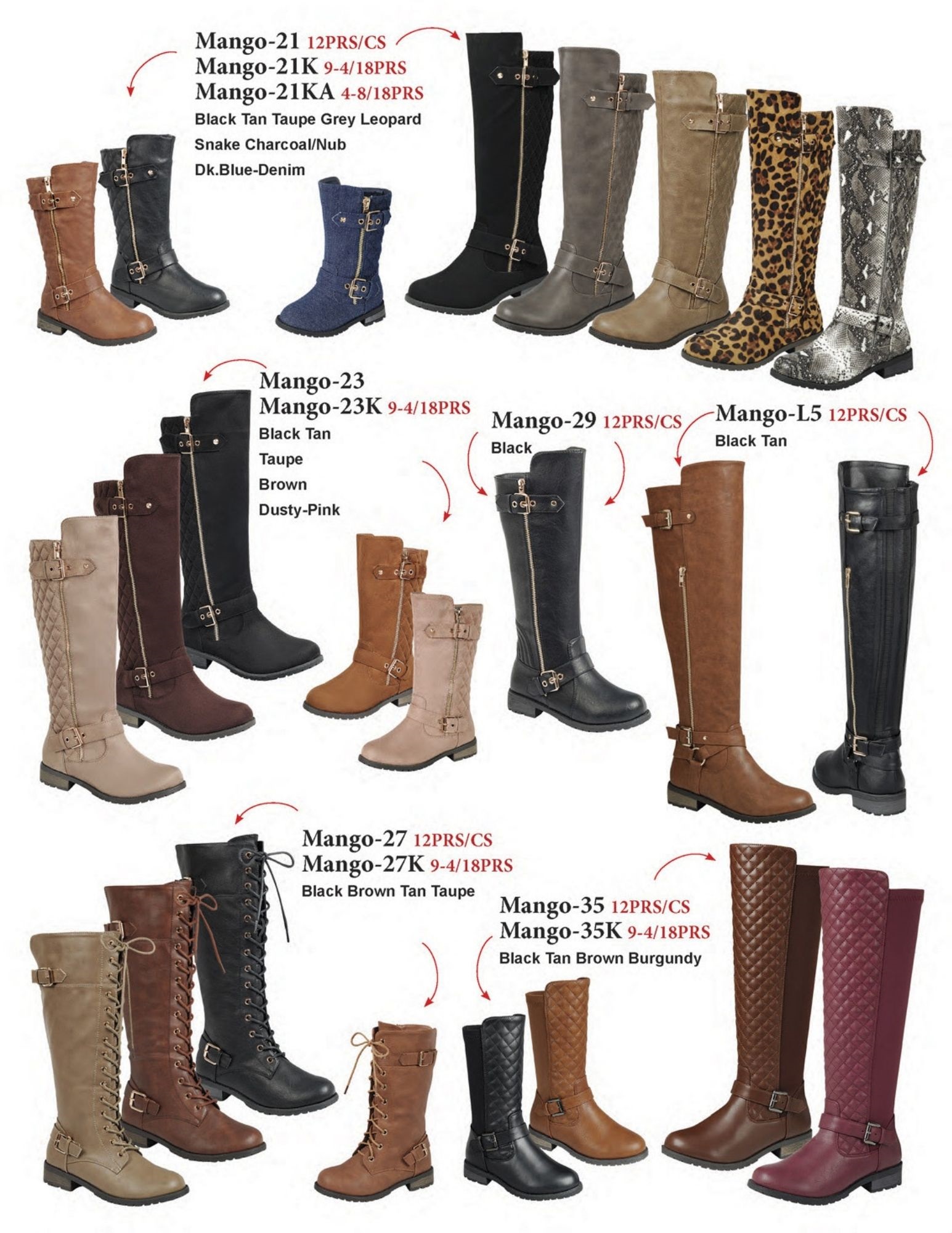 Nantlis Vol FL-211 Wholesale boots and booties botas y botines Mayoreo Nantlis_Page_14