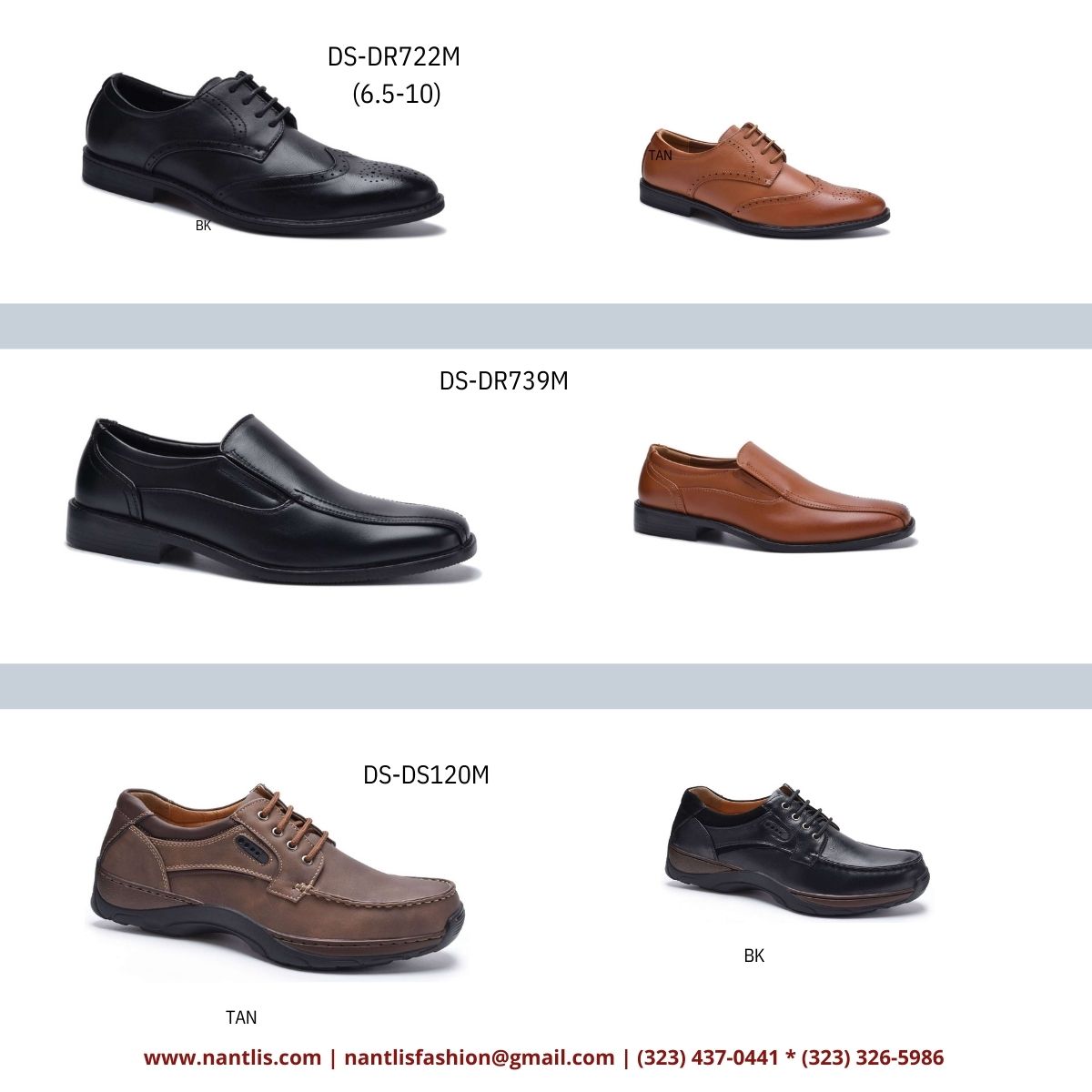 Nantlis Vol DS-01 Calzado formal casual y tenis para Hombre Mayoreo Catalogo Wholesale men shoes_Page_13