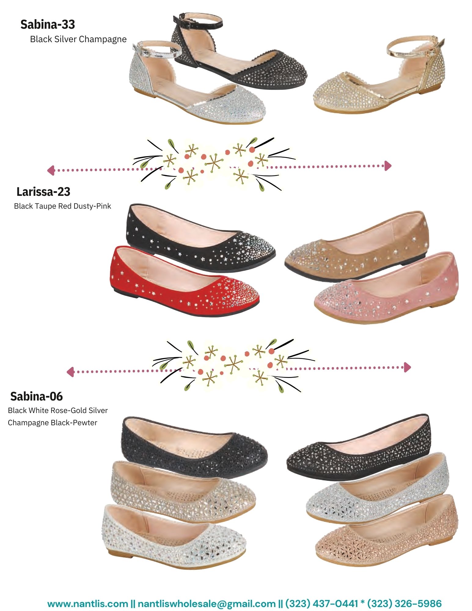 Nantlis Vol FL-216 Zapatos de Piso Mujeres mayoreo Wholesale womens Flats Shoes_Page_02