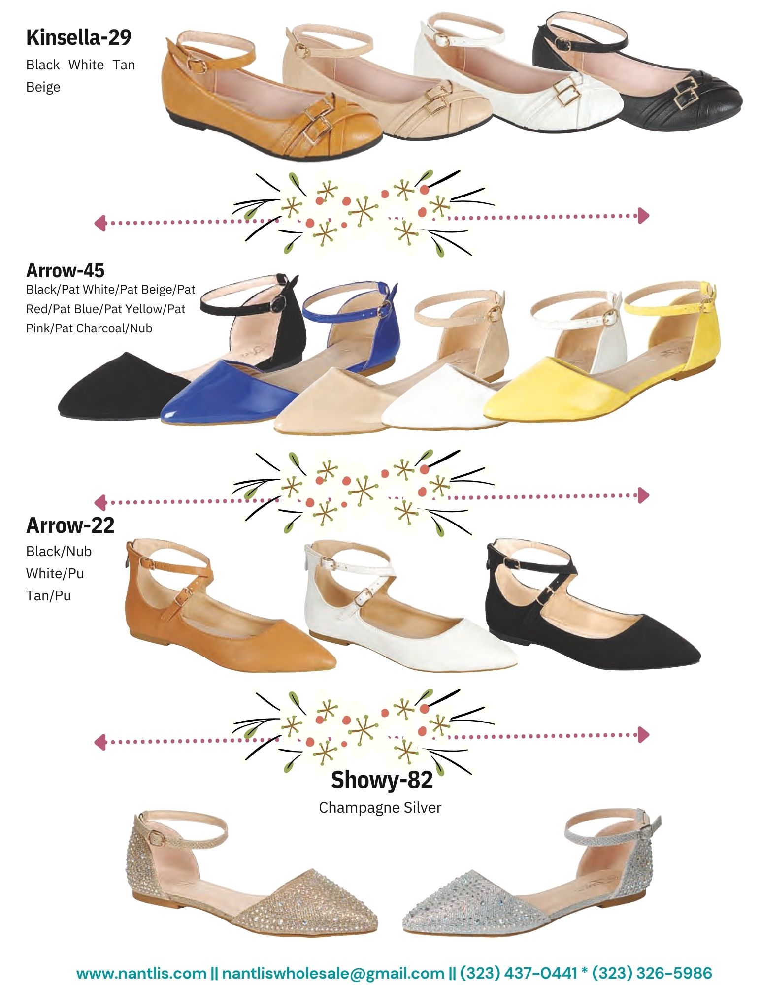 Nantlis Vol FL-216 Zapatos de Piso Mujeres mayoreo Wholesale womens Flats Shoes_Page_06