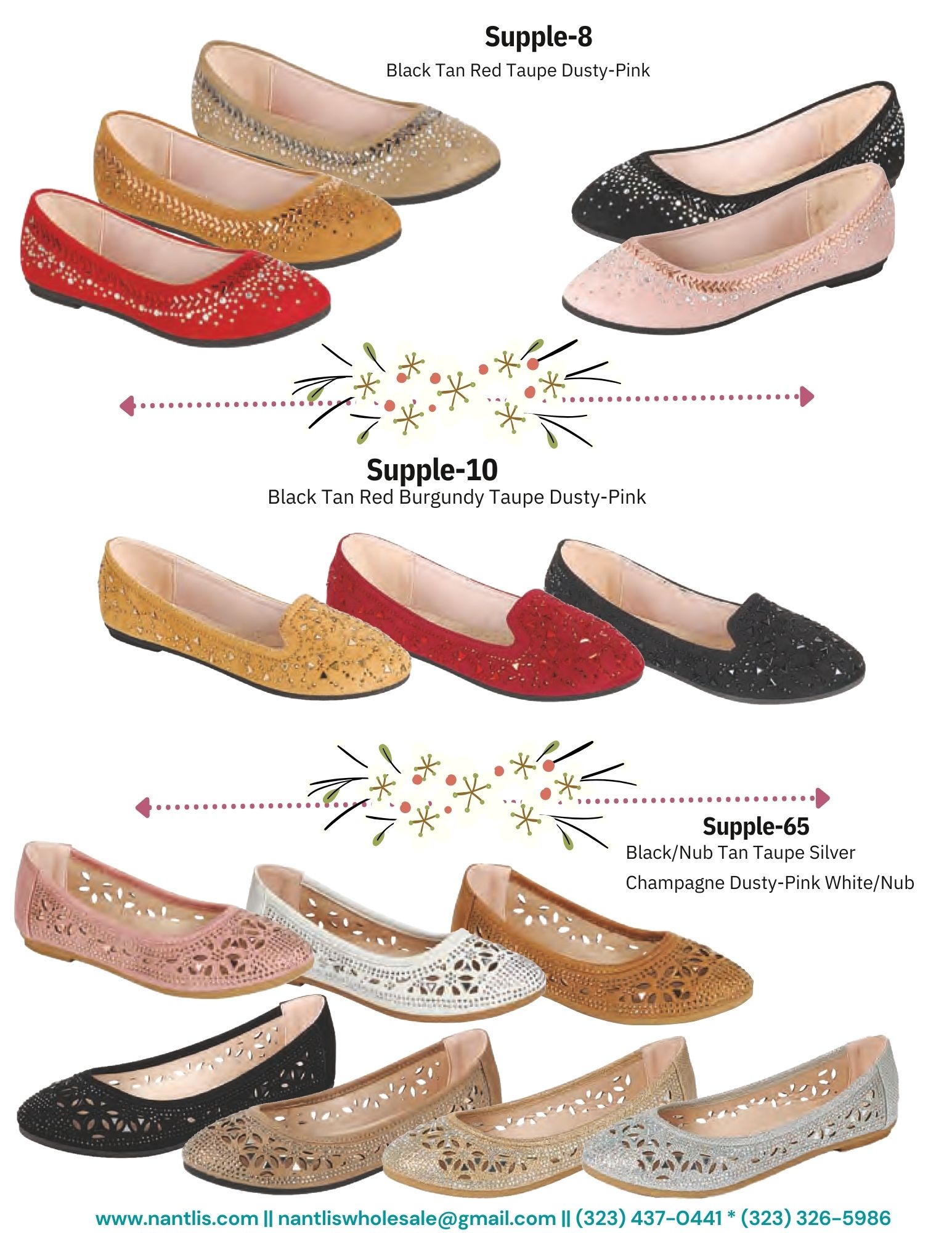 Nantlis Vol FL-216 Zapatos de Piso Mujeres mayoreo Wholesale womens Flats Shoes_Page_07