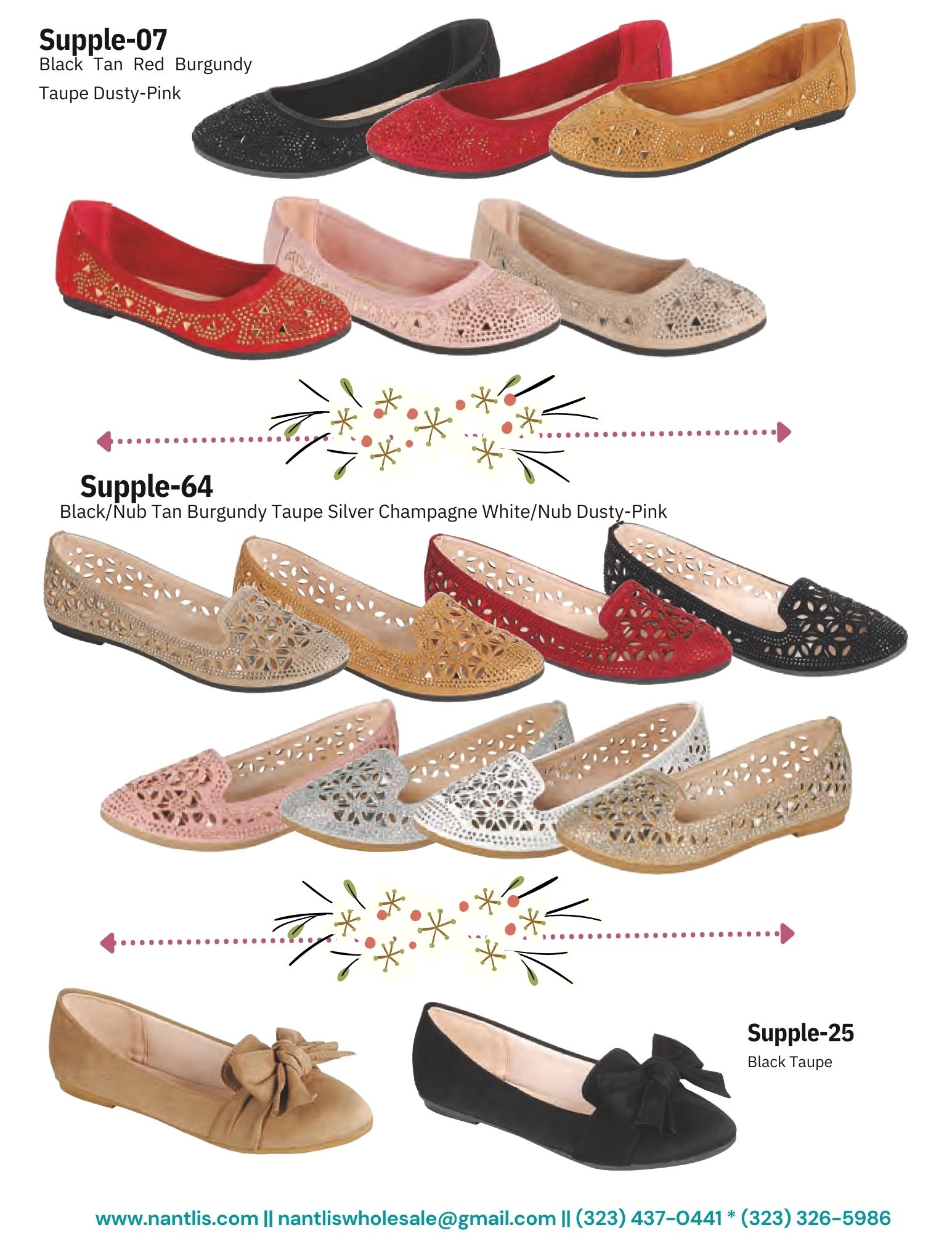 Nantlis Vol FL-216 Zapatos de Piso Mujeres mayoreo Wholesale womens Flats Shoes_Page_08