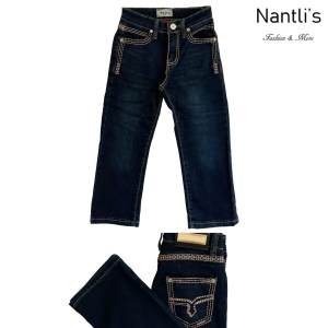 Pantalon de Mezclilla Ninos Mayoreo TM-AOD-P-1065 Antique Blue Wholesale Kids Jeans Nantlis