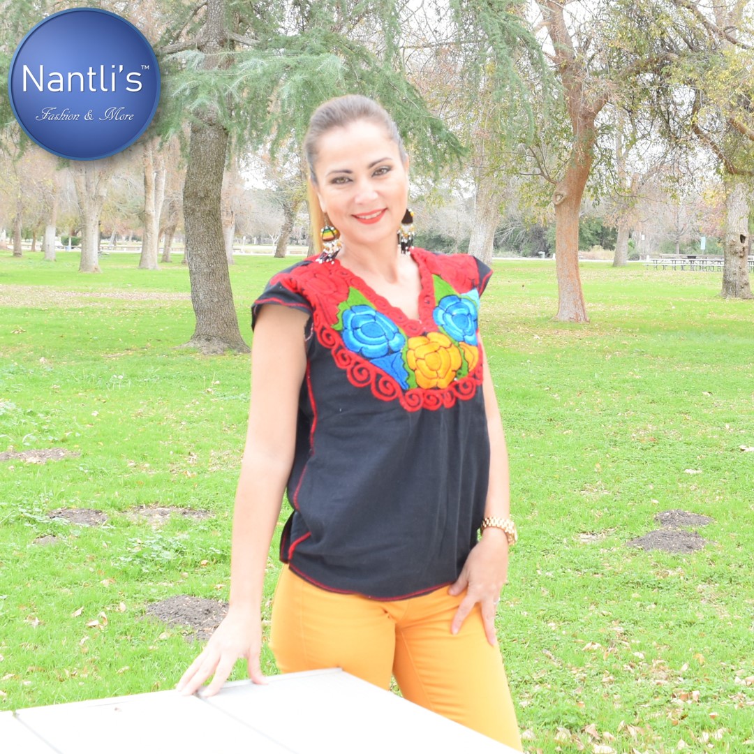 Blusas Bordadas Mayoreo en Estados Unidos Wholesale Embroidered Blouses nantlis