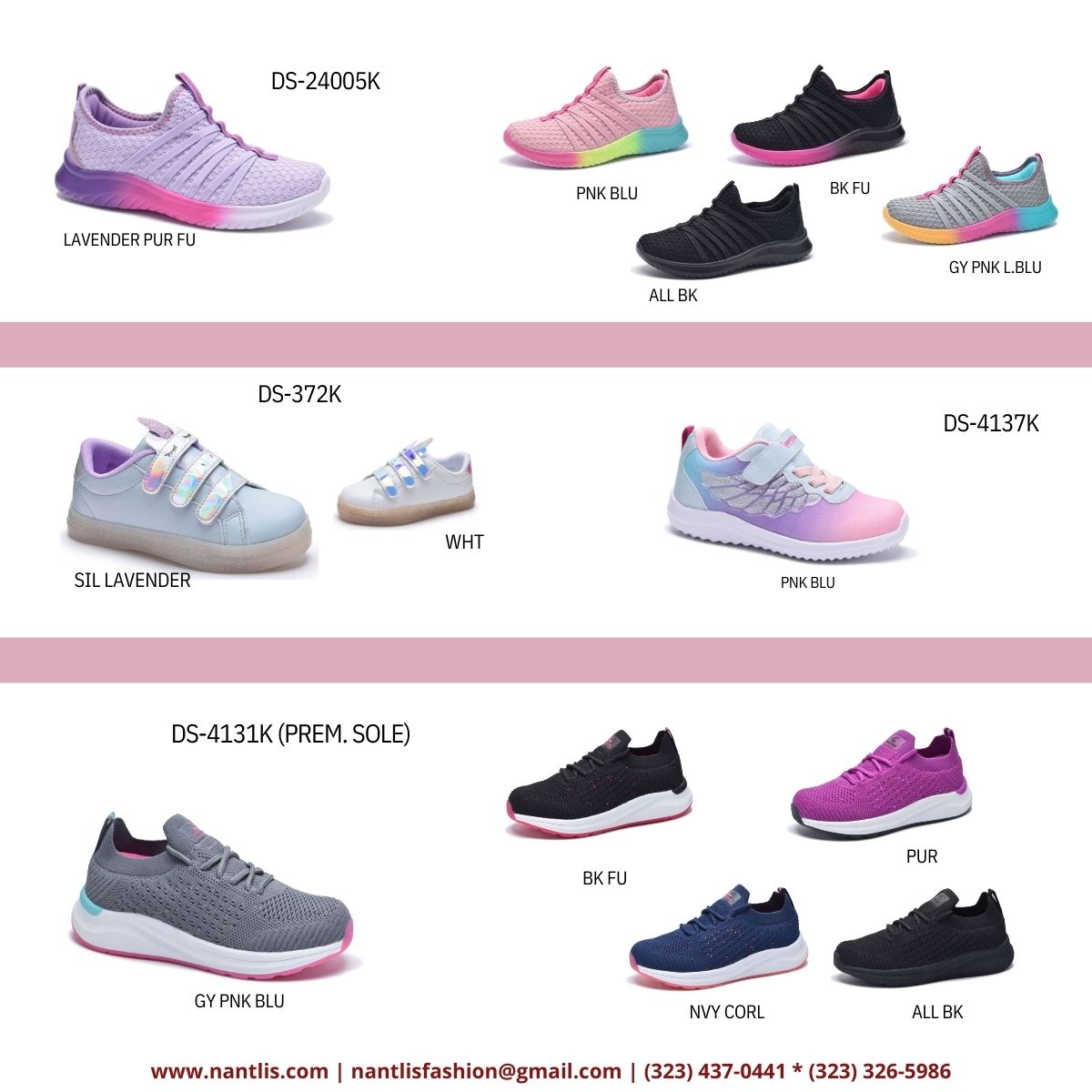 Nantlis Vol DS-02 Zapatos Tenis para Ninos Mayoreo Catalogo Wholesale Kids sneakers tennis shoes_Page_02